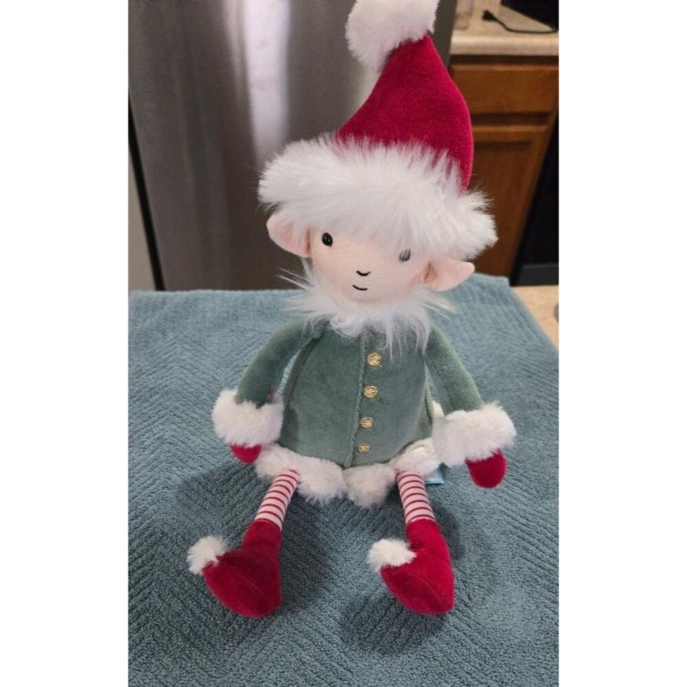 Jelly Cat- Rare Retired London Leffy Elf NWT Christmas 14"
